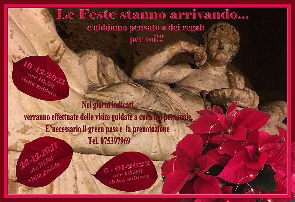 Le feste stanno arrivando ... Visita guidata all'Ipogeo